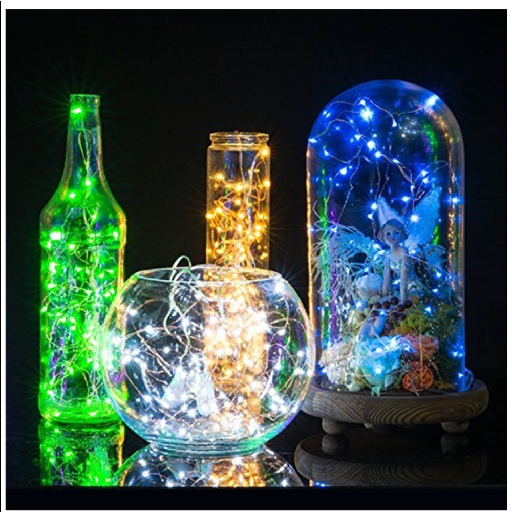 LED String Lights,Battery Powered Multi Color Cha - Picture 4 of 7